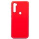 Funda COOL Silicona para Xiaomi Redmi Note 8 / Note 8 (2021) (Rojo)