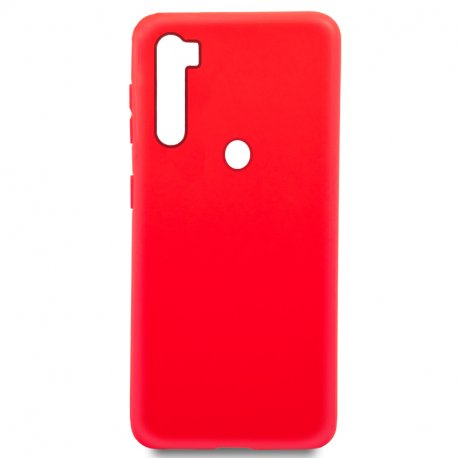 Capa de silicone COOL para Xiaomi Redmi Note 8 / Note 8 (2021) Vermelho