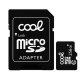 Scheda di memoria Micro SD con adattatore x128 GB COOL (Classe 10)