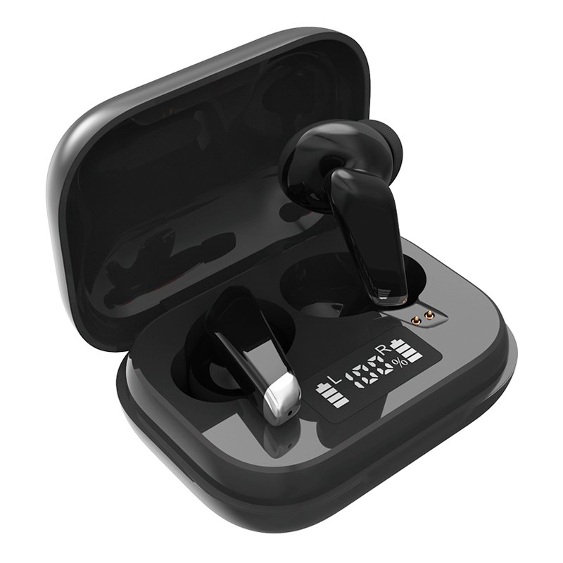 Auriculares Stereo Bluetooth Earbuds COOL URBAN Lcd Negro