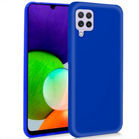 Capa de silicone COOL para Samsung A225 Galaxy A22 4G (preta)