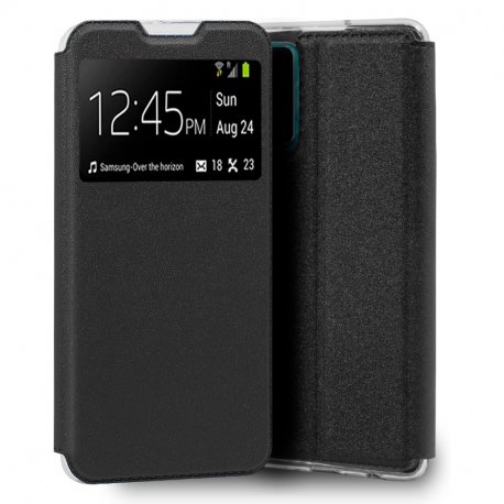 COOL Custodia Flip Cover per Vivo Y72 5G Smooth Black