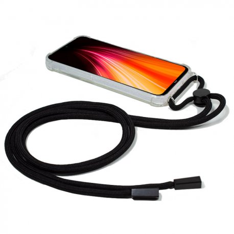 Custodia COOL per Xiaomi Redmi Note 8 / Note 8 (2021) Cavo nero