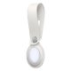 Cover protettiva ad anello COOL compatibile con AirTag Silicone bianco