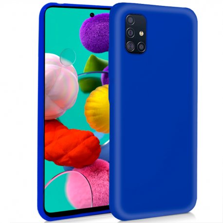 Capa de silicone COOL para Samsung A515 Galaxy A51 (azul)