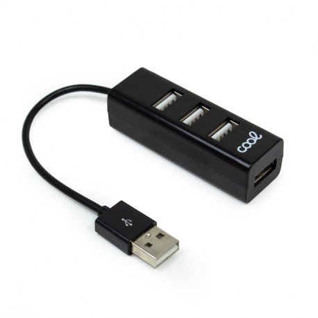 Hub USB 2.0 universale COOL 4 porte USB Nero