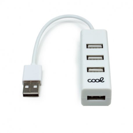 Hub universale COOL USB 2.0 4 porte USB bianco