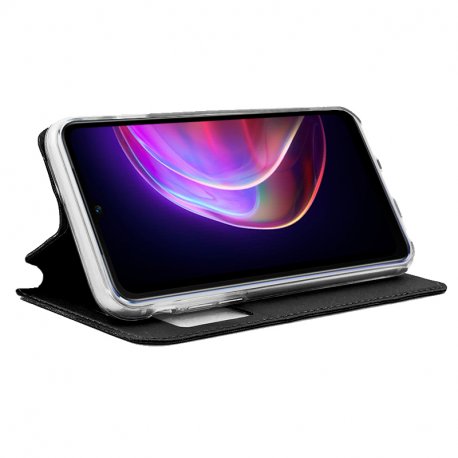 COOL Custodia Flip Cover per Vivo V21 5G Smooth Black