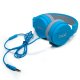 Auriculares Stereo COOL Toronto Con Micro Azul