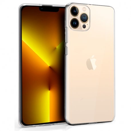 Custodia in silicone per iPhone 12 Pro Max (trasparente)