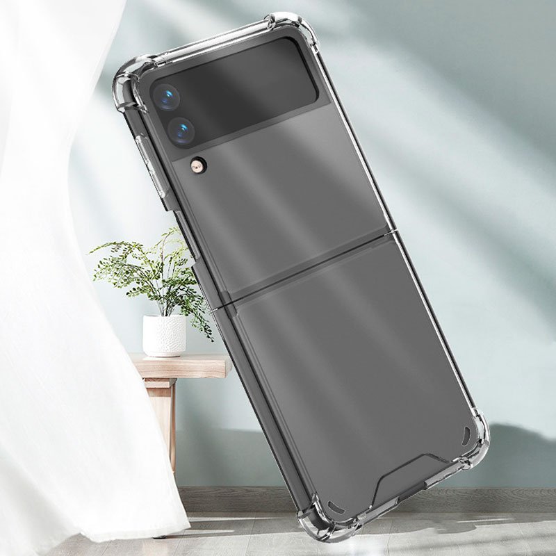 Carcasa COOL para Samsung F711 Galaxy Z Flip 3 AntiShock Transparente