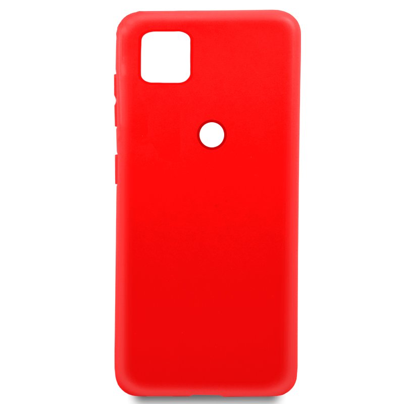 Funda COOL Silicona para Xiaomi Redmi 9C / 10A (Rojo)