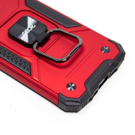 Capa COOL para iPhone 13 Pro Hard Ring Vermelho