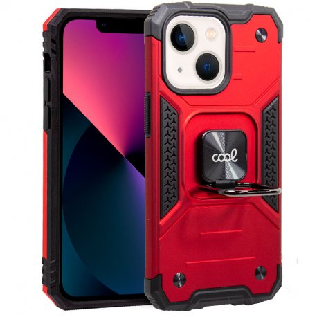 Custodia COOL per iPhone 13 mini Hard Ring Rosso