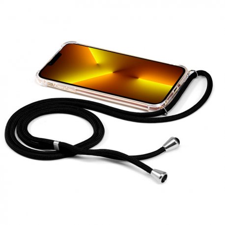 Capa COOL para iPhone 13 Pro Max Cordão Preto