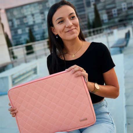Custodia per laptop da 15-17 pollici COOL Epsilon Pink