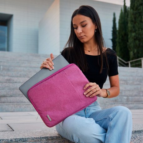Custodia per laptop / tablet 13-15 pollici COOL contro rosa