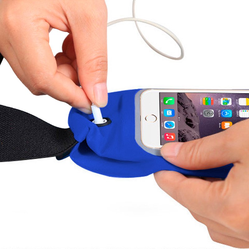 Cool Cordón Colgante Universal Violeta Con Tarjeta para Smartphone