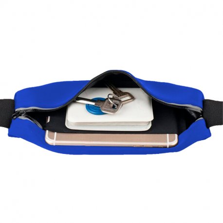Neoprene Cover COOL Universal Waist Bag (5.5 - 6.7 in) Blue