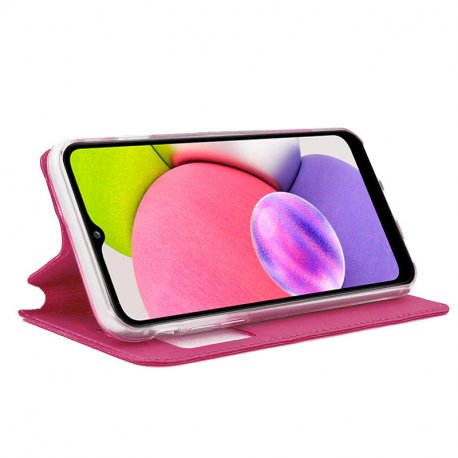 Capa Flip Cover COOL para Samsung A037 Galaxy A03s Rosa