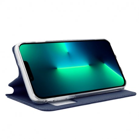 COOL Flip Cover for iPhone 13 Pro Smooth Blue