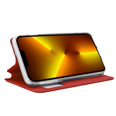 Capa Flip Cover COOL para iPhone 13 Pro Max Vermelho