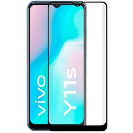 Tempered Glass Screen Protector COOL for Vivo Y11s / Y20s / Y21 / Y21s / Y33s / V2110 (FULL 3D Black)