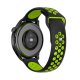 Amazfit universal 22 mm GTR / Stratos / Huawei / Samsung / COOL Bristol / pulseira de borracha do sol preto-verde