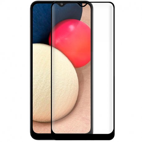 Protetor de ecrã de vidro temperado COOL para Samsung A025 Galaxy A02s / A03s (FULL 3D)
