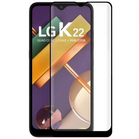 Protetor de ecrã de vidro temperado COOL para LG K22 (FULL 3D)