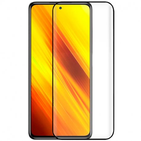 Tempered Glass Screen Protector COOL for Xiaomi Pocophone X3 / X3 Pro / 11T / 11T Pro (FULL 3D Black)
