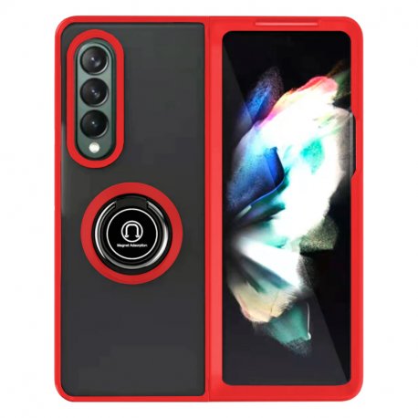 Case COOL for Samsung F926 Galaxy Z Fold 3 Hard Ring Red