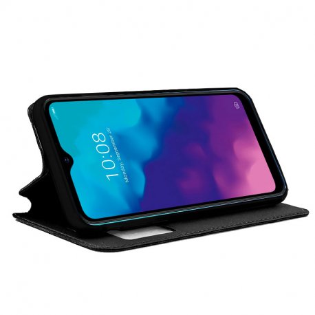 COOL Custodia Flip Cover per ZTE Blade V30 Vita Smooth Black
