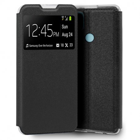 COOL Flip Cover Case per Realme C21 Smooth Black