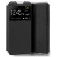 COOL Custodia Flip Cover per Samsung A125 Galaxy A12 / M12 Liscia Nera