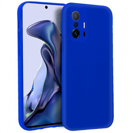 Custodia in silicone COOL per Xiaomi 11T / 11T Pro (blu)