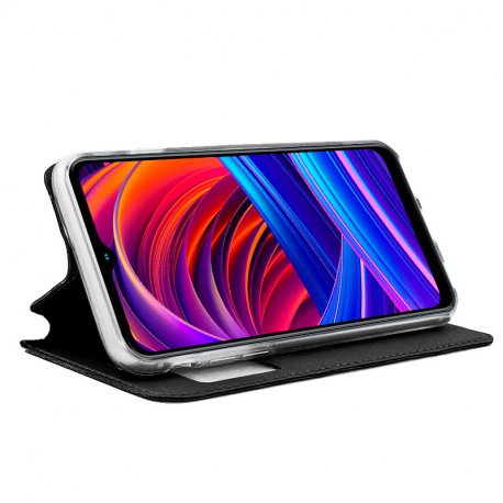 COOL Flip Cover for ZTE Blade A71 Smooth Black