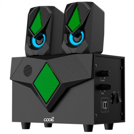 Equipo Audio para PC COOL Gaming LED USB 13W - Cool Accesorios