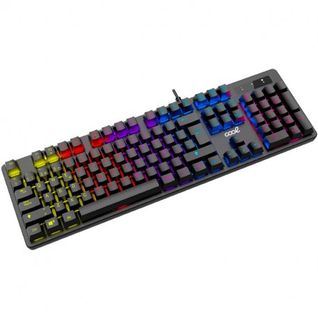Teclado para PC Espanhol Cabo mecânico USB gaming COOL Austin