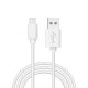Cabo USB COOL Lightning compatível para iPhone / iPad (1,2 metros) Branco