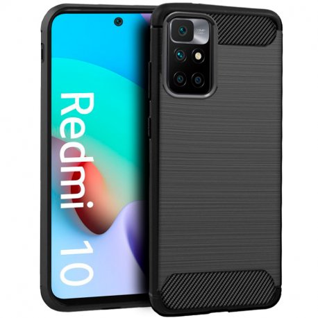 Capa COOL para Xiaomi Redmi 10 / Redmi 10 2022 Carbono Preto