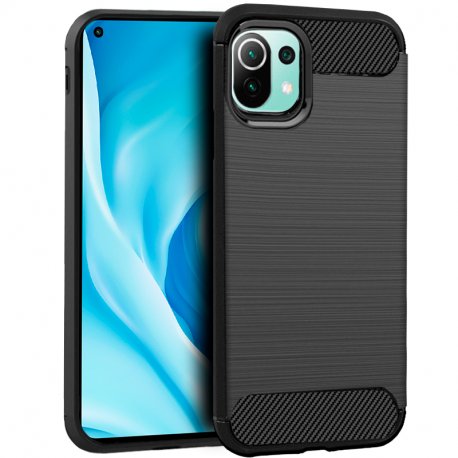 Custodia COOL per Xiaomi Mi 11 Lite / Mi 11 Lite 5G Carbon Black