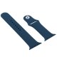 Cinturino COOL per Apple Watch Series 1/2/3/4/5/6/7 / SE (42/44 mm) gomma blu