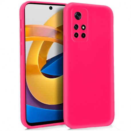 COOL Custodia in silicone per Xiaomi Poco M4 Pro 5G / Redmi Note 11S 5G (rosa)