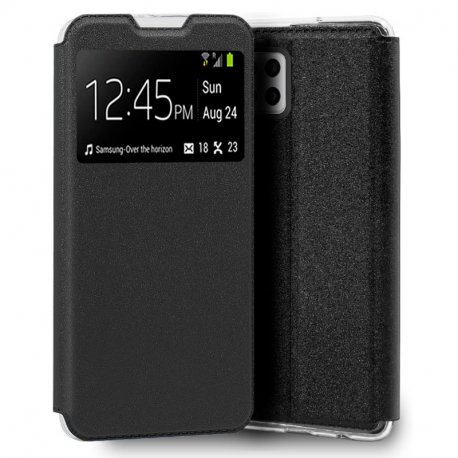 COOL Flip Cover for Samsung A426 Galaxy A42 5G Smooth Black