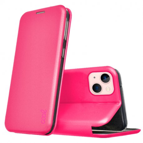 Capa Flip Cover COOL para iPhone 13 Elegance Fúcsia