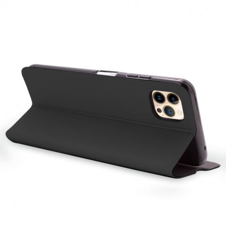 COOL Custodia Flip Cover per iPhone 13 Pro Max Elegance Nera
