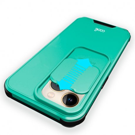 Capa COOL para iPhone 13 Pro Max Hard Camera Mint