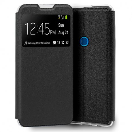 COOL Custodia Flip Cover per Samsung A207 Galaxy A20s Smooth Black