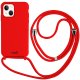 Custodia COOL per Xiaomi Pocophone Redmi Note 10 / Note 10s Red Plain Cord